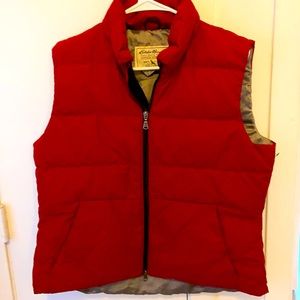 Eddi bauer red vest